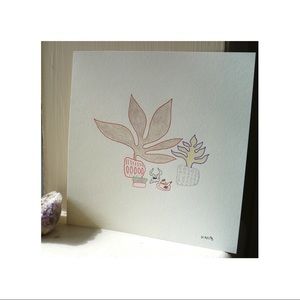 ORIGINAL ART | Still Life With Life No. 011 Original Drawing